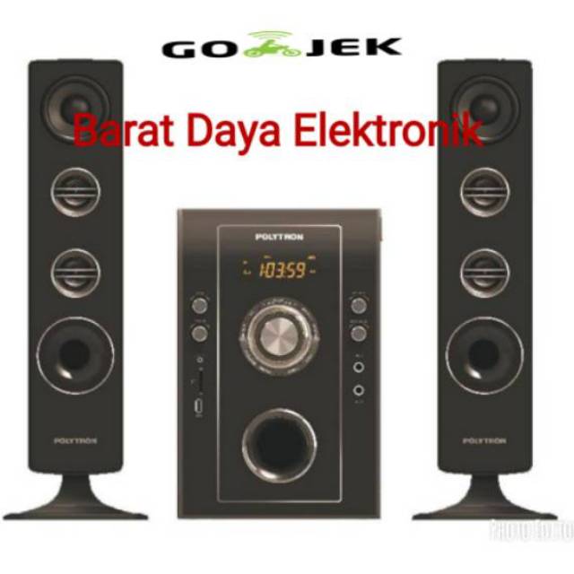 SPEAKER AKTIF POLYTRON PMA 9526 Speaker Aktif Multimedia Bluetooth Karaoke/AUX/USB/FM with Remote