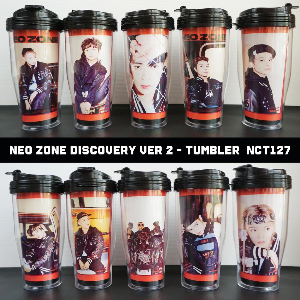 TUMBLER NCT 127 (NEO ZONE DISCOVERY VERSI 2) Merchandise KPOP NCTZEN Botol Minum Unofficial Murah