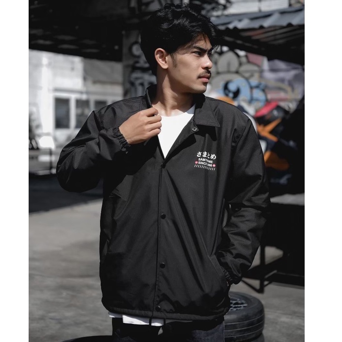 Jaket Coach Prasut Waterproof Windbreaker Premium