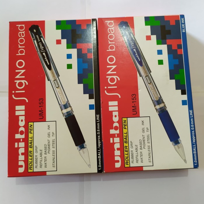 

Nikmati Bolpen Uniball Signo Um-153. Hitam Sale!!!