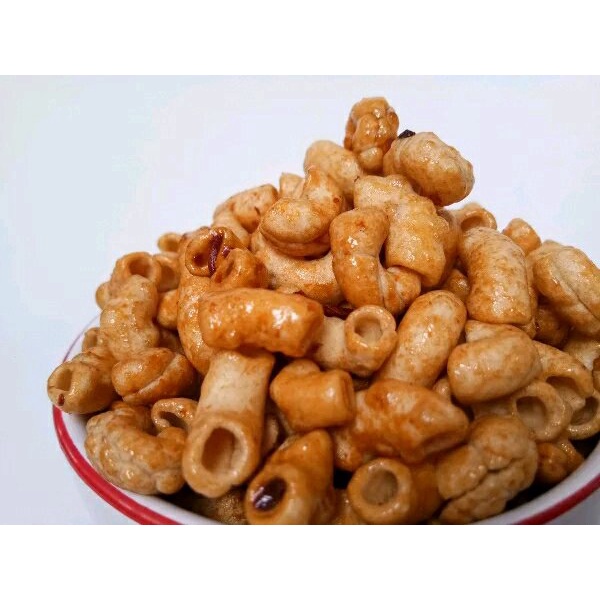 

MAKARONI RUJAK 150gr | 150gr | basreng pedas keripik kaca keripik singkong cireng pedas seblak kering seblak cikur soes keju mie lidi astor coklat blueberry cemilan serba 5000 aneka snack rajaenak raja enak endog lewo pedas daun jeruk