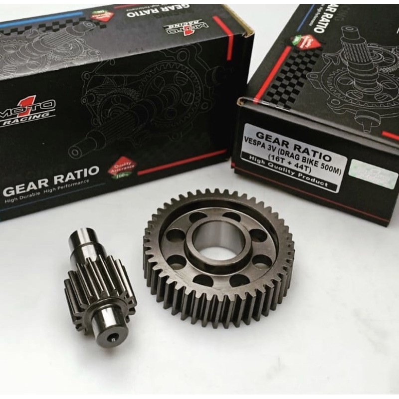 Gear Ratio Vespa 3V/Iget