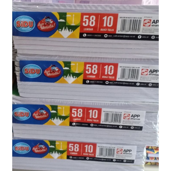 

Buku Tulis SIDU 58