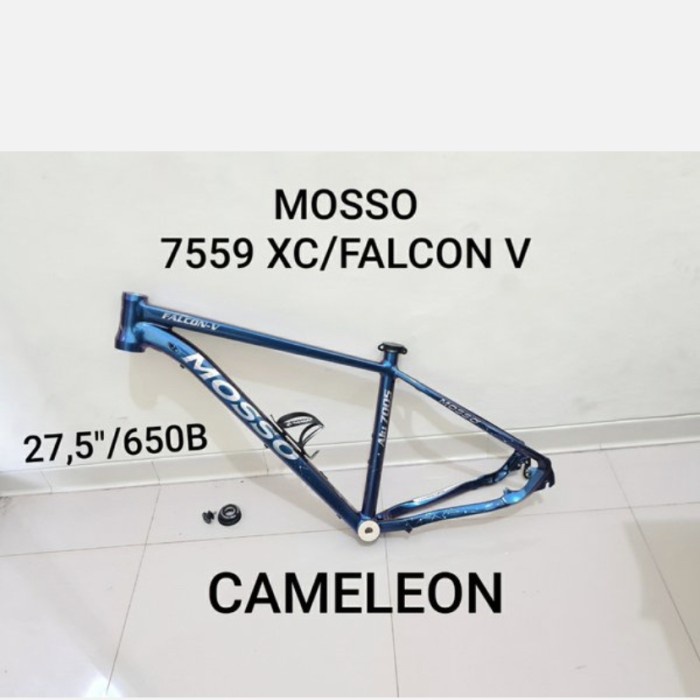 Frame set MTB 27,5 inch MOSSO Falcon V Camelleon Ungu bunglon 7559XC