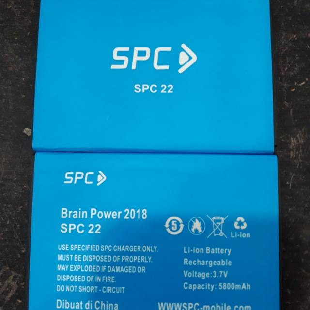 Baterai Spc 22 original 99%