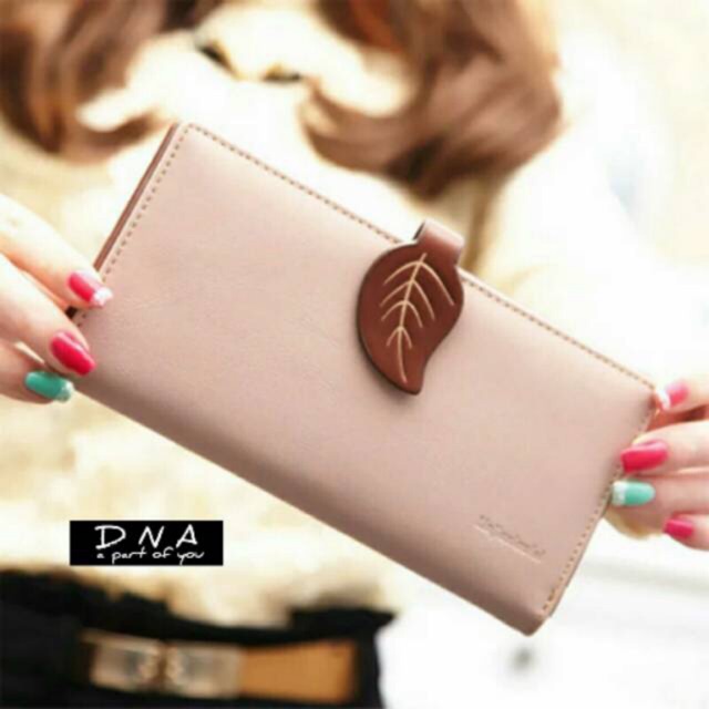 Dompet daun size panjang/ dompet fashion wanita / dompet muraah bisaa CCOD