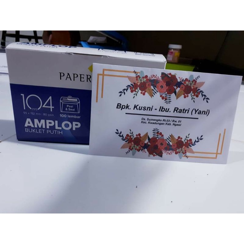 

AMPLOP CUSTOM 100 PCS | AMPLOP KONDANGAN | AMPLOP NIKAH | AMPLOP PEREKAT | AMPLOP SUMBANGAN |AMPLOP CETAK |AMPLOP DESAIN