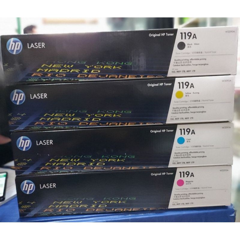 TONER HP LASERJET 119A ORIGINAL HP Color Laser Jet 150a, 150nw, MFP 178nw, MFP 179fnw