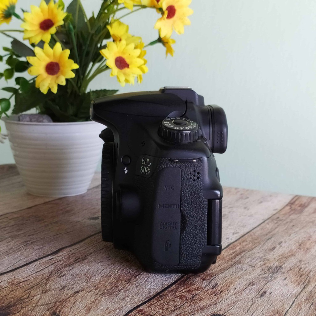 KAMERA CANON EOS 60D Kit MULUS LIKE NEW Semi Pro - CAMERA CANON DIGITAL TERBAIK UNTUK YUTUBER PEMULA-3