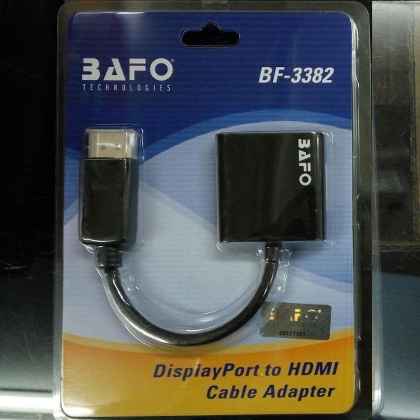 Converter Display Port to HDMI BAFO BF-3382 / DP to HDMI