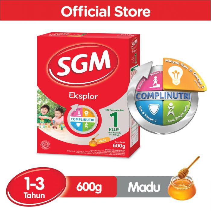 SGM EKSPLOR 1+ 600 GR MADU