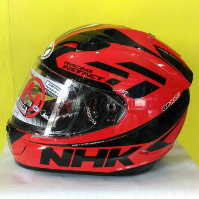 Helm NHK GP 1000 Instinct double visor