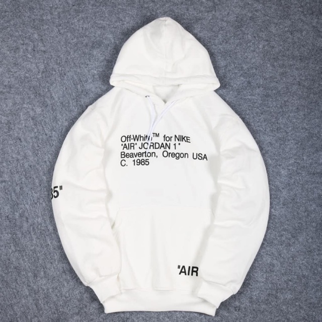 JAKET OFF WHITE X JORDAN / JAKET HOODIE OFFWHITE / SWEATER HOODIE SIMPLE IMPORT