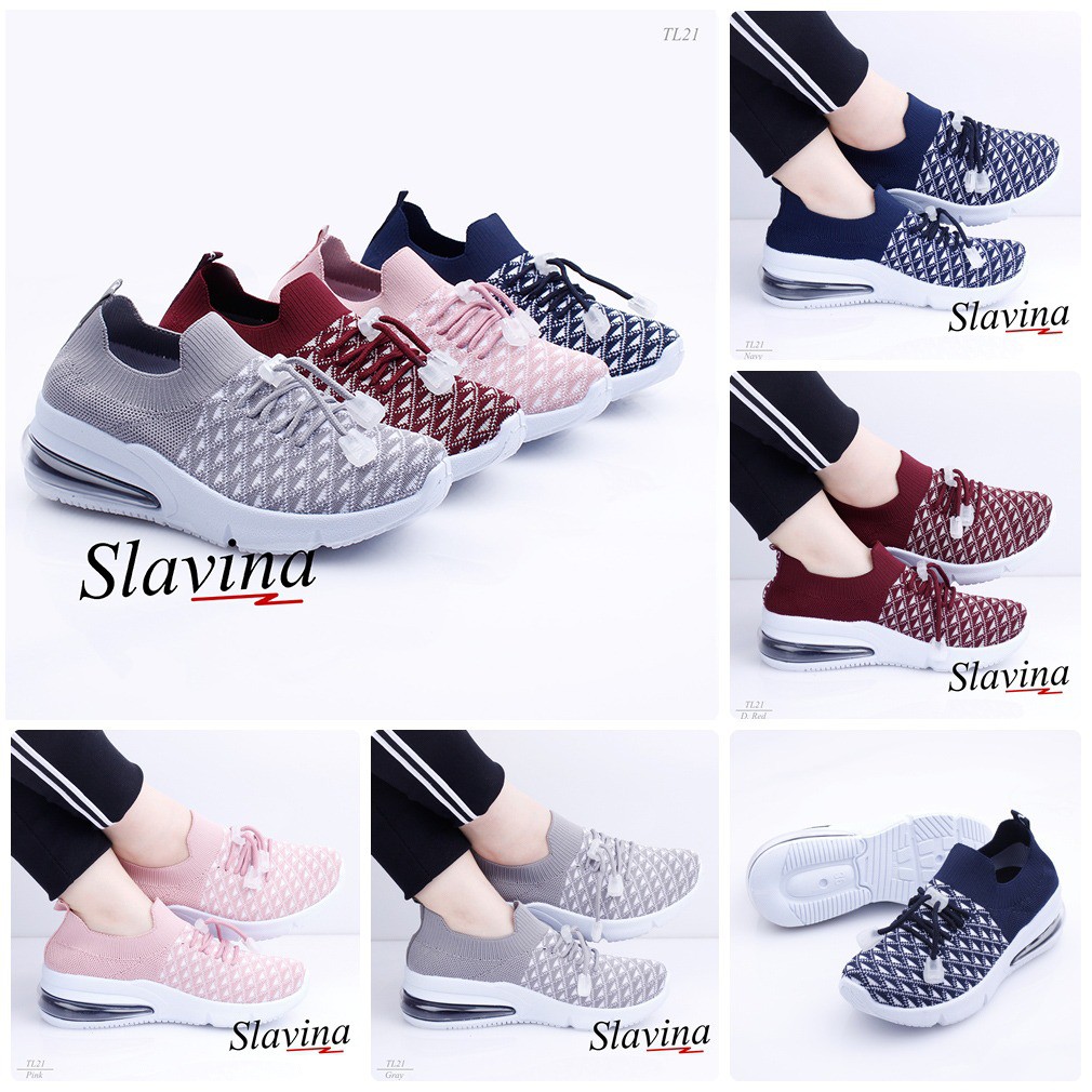 Slavina Ayulia FlyKnit Wedges With Max Airboost #TL21