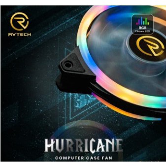 FAN CASING RVTECH HURRICANE SINGLE RING RGB LED 120mm