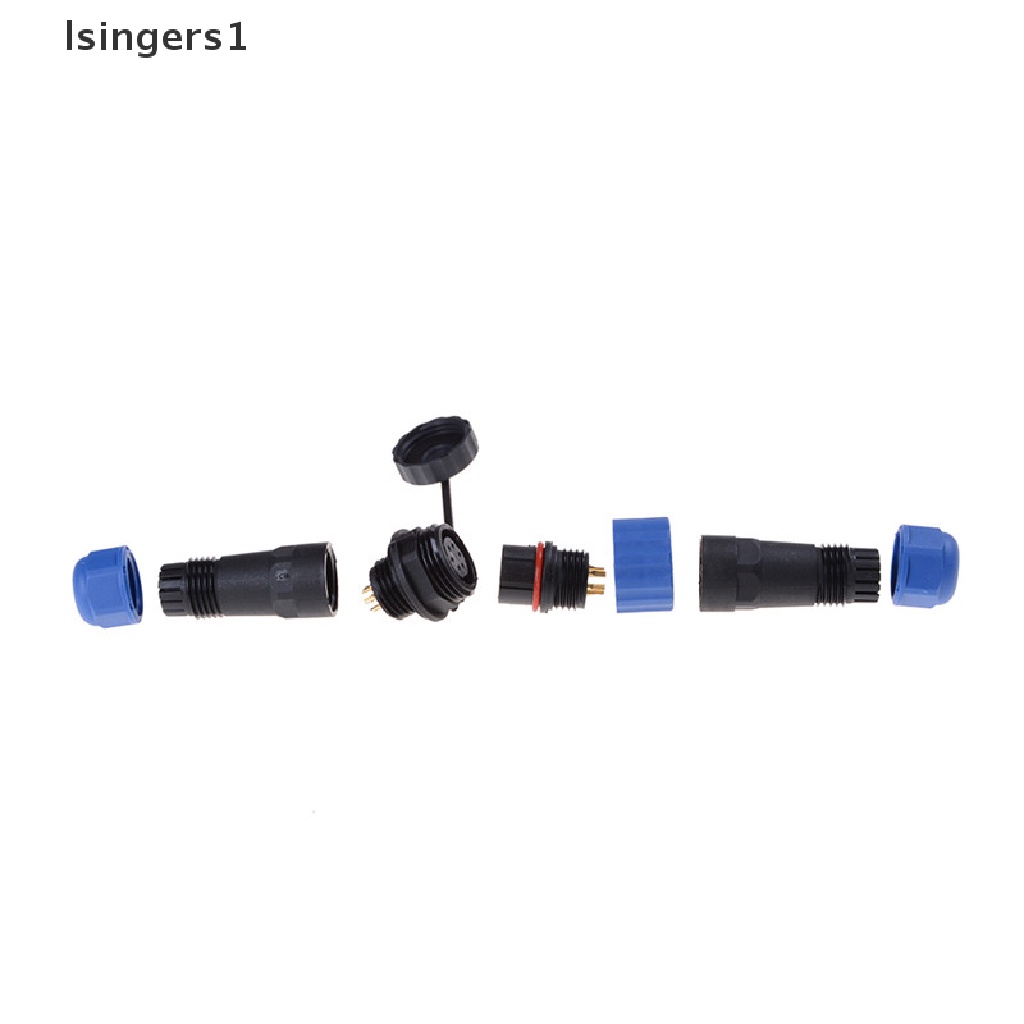 (lsingers1) Sp16 Konektor Kabel power Male Tahan Air IP68