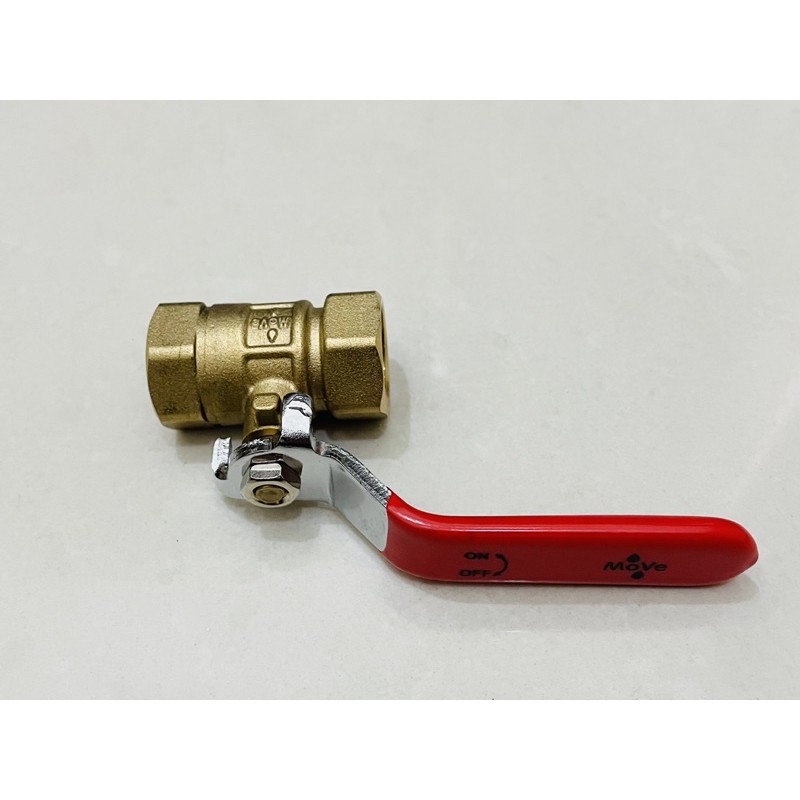 Ball valve Kuningan 1/2 Inch - Stop Kran Stopkran 1/2&quot; Move