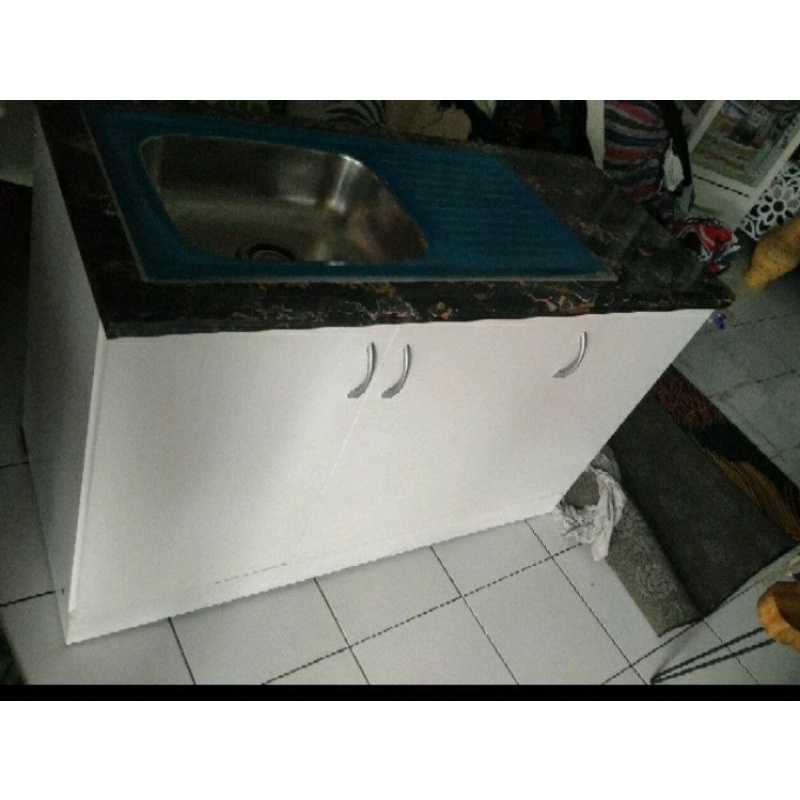 kitchen set bawah / top tabel sink/ kitchen sink/ lemari dapur /