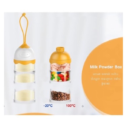 Botol Tempat Bubuk Susu Bayi - Doopser Milk Powder Bottle Baby