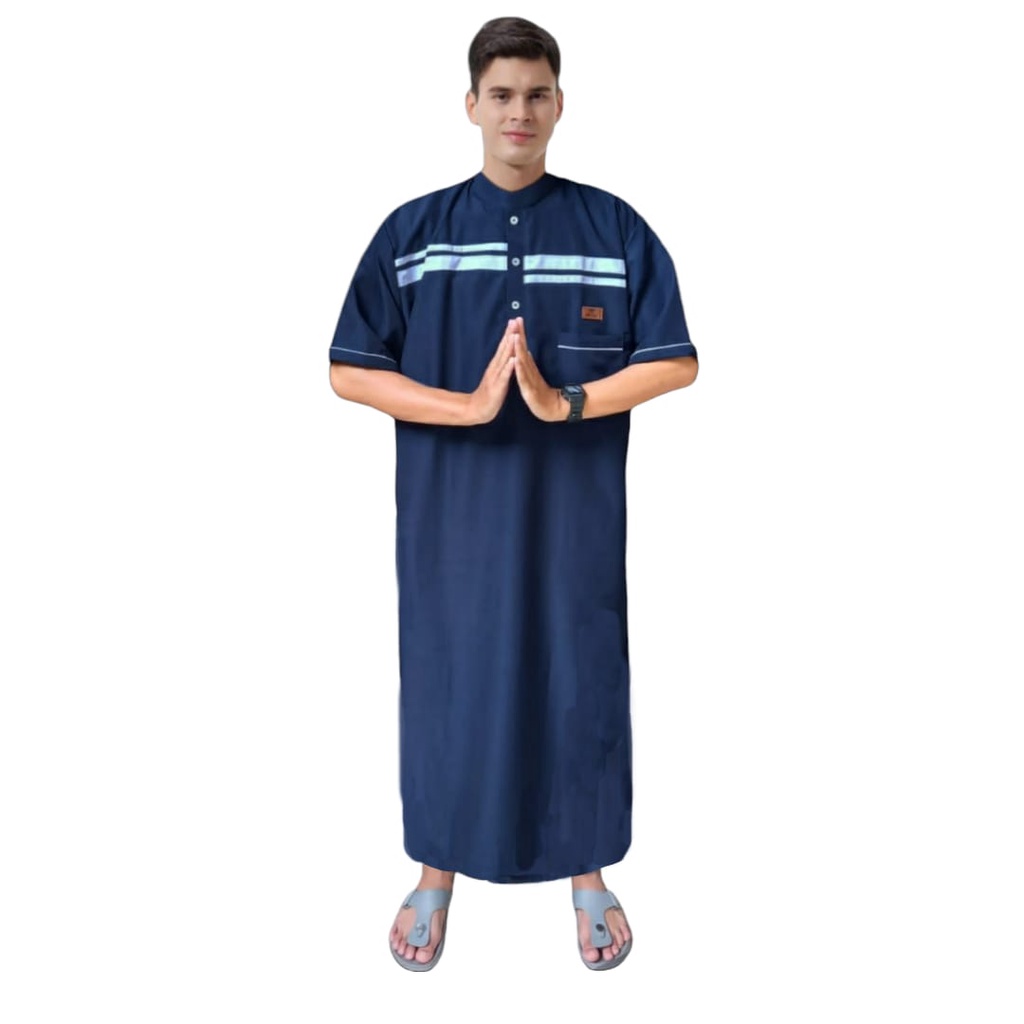 AL-FATIH/jubah pria remaja dan dewasa/gamis laki laki arabic premium/baju koko arabic lengan pendek