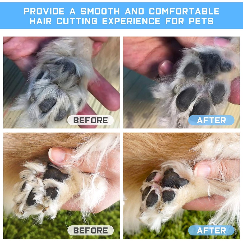 Holytachi Pet Paw Clipper Ht-1115 / Hairtrimmer Dog Cat / Mesin Cukur Kecil Untuk Bulu Wajah dan Kaki Hewan Anjing Kucing