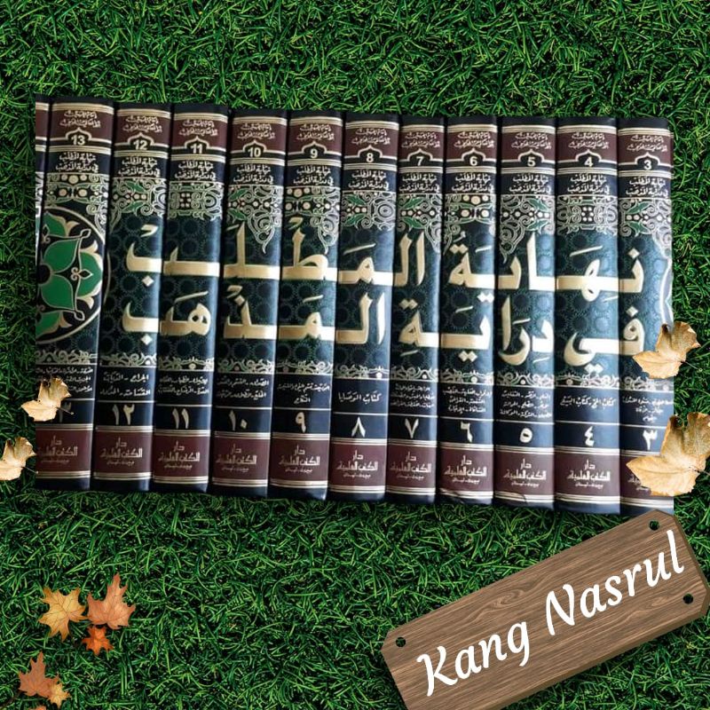 Nihayatul Mathlab FII Dziroyatil Madzhab 14 Jilid Tebal Sekali