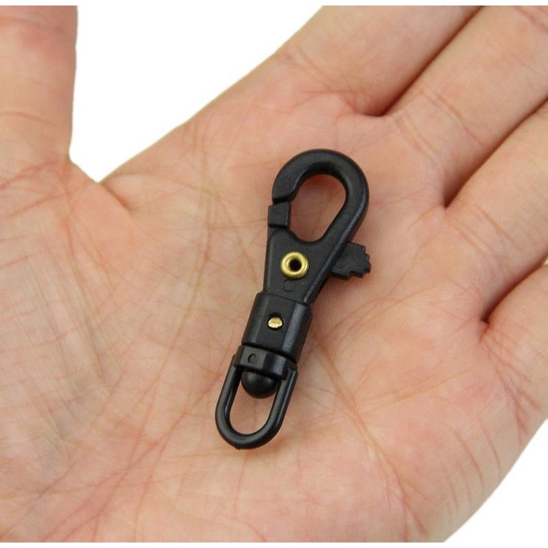 Carabiner Mini / Gantungan Kunci Carabiner Mini Spring Keychain