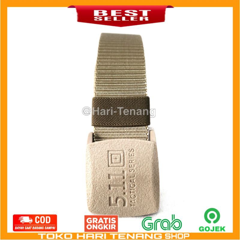 GESPER YKK SP 511 IMPORT TALI PINGGANG YKK PLASTIK COKLAT