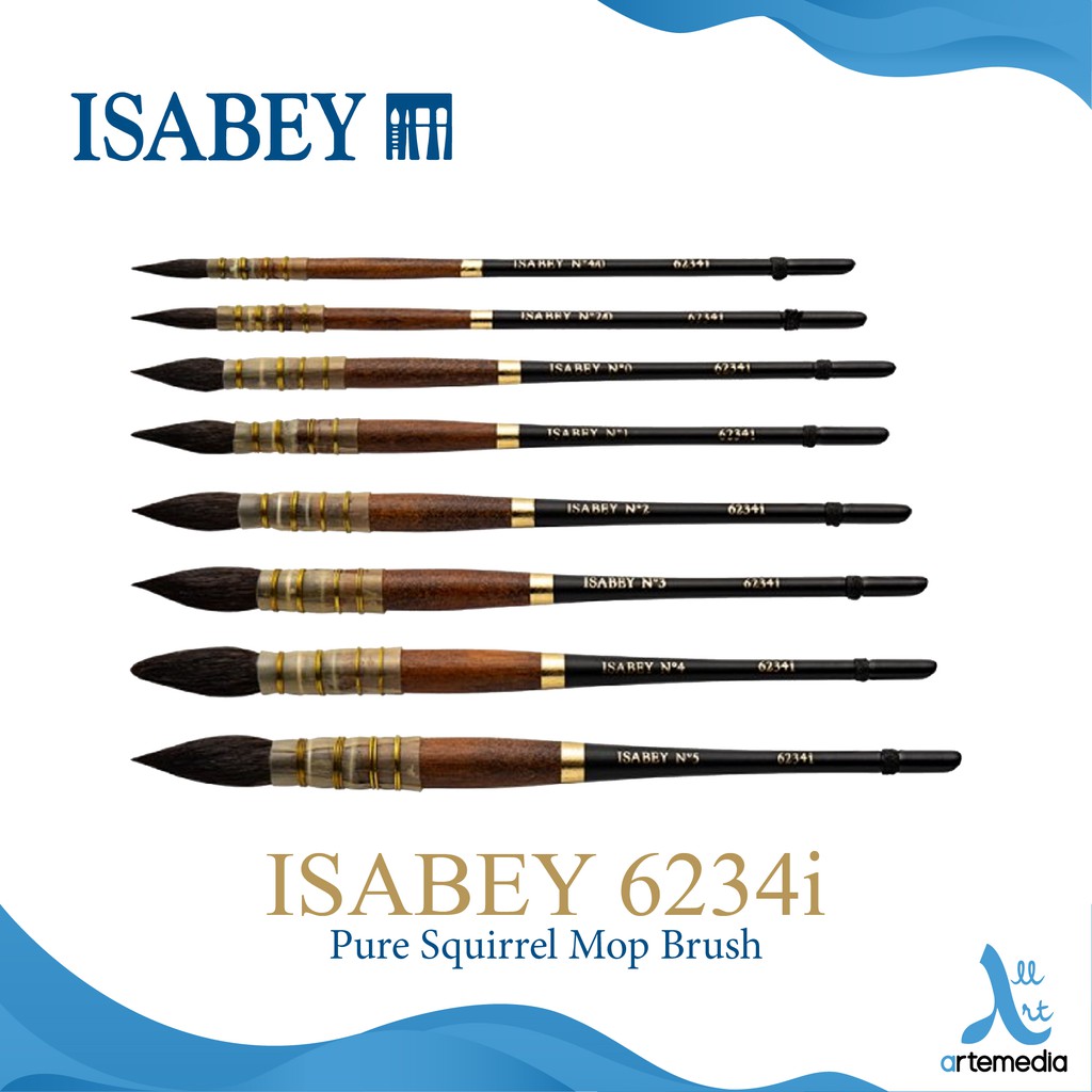 

Isabey 6234i Mop Pure Squirrel Brush