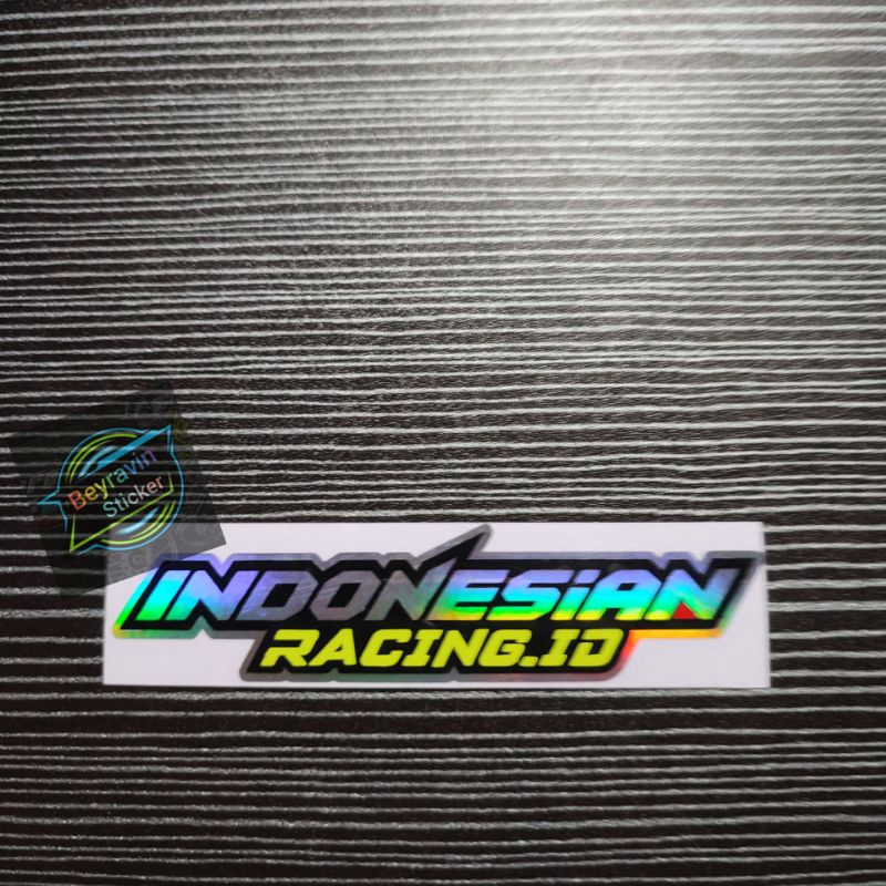 STICKER INDONESIAN RACING.ID CUTTING