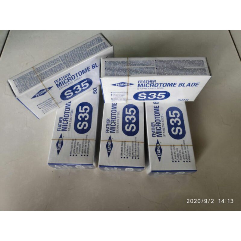 

microtome blade/pisau microtome S35