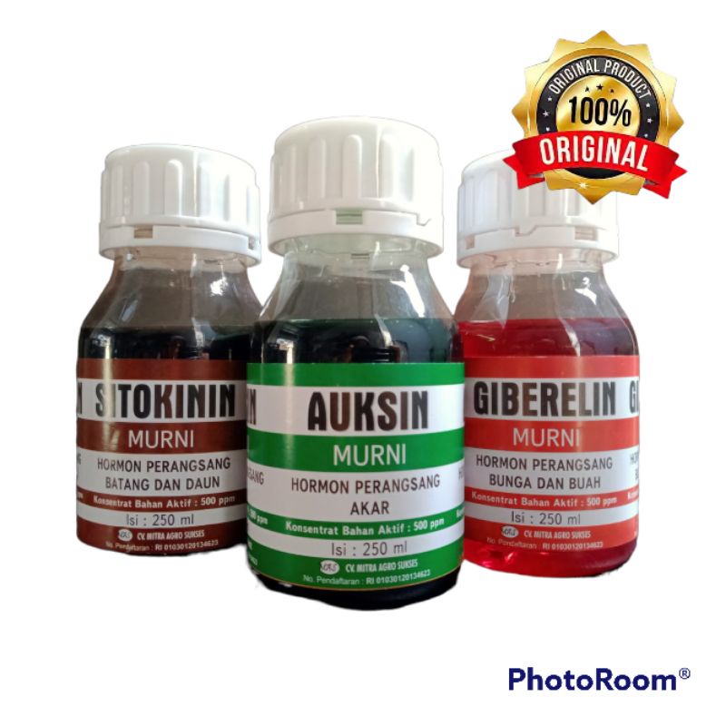 ZPT HORMON MURNI AUKSIN GIBERLIN SITOKININ 250 ML ORIGINAL