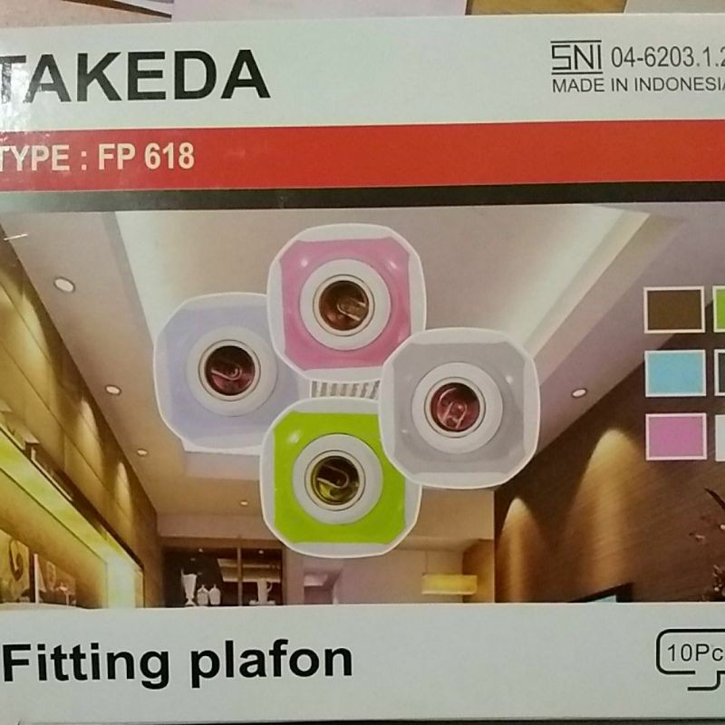 Fitting Plafon Takeda Type : FP 618