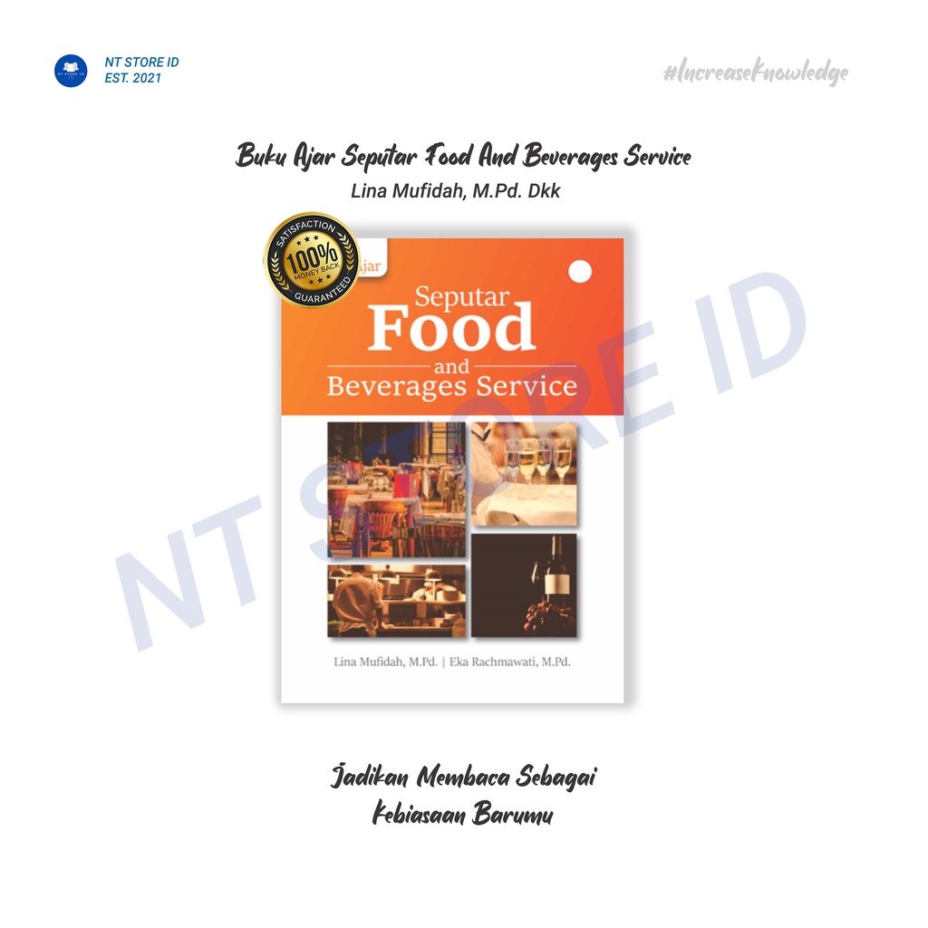 Jual Buku Ajar Seputar Food And Beverages Service | Shopee Indonesia