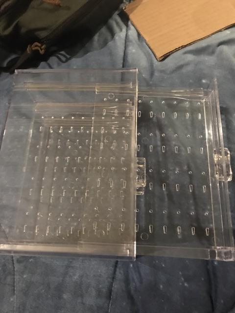 !lys #222 Jewellery Organizer/ Rak Display Perhiasan /  Gelang Anting-anting Organizer/ Lampu Led