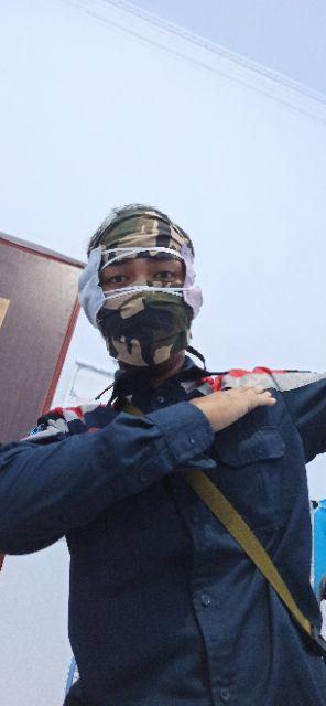 Masker Kain Cotton 30s Dengan Slot Tissue