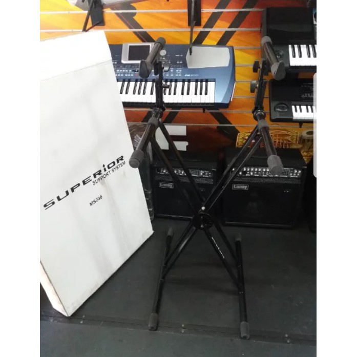 STAND KEYBOARD DOUBLE SUPERIOR MS036