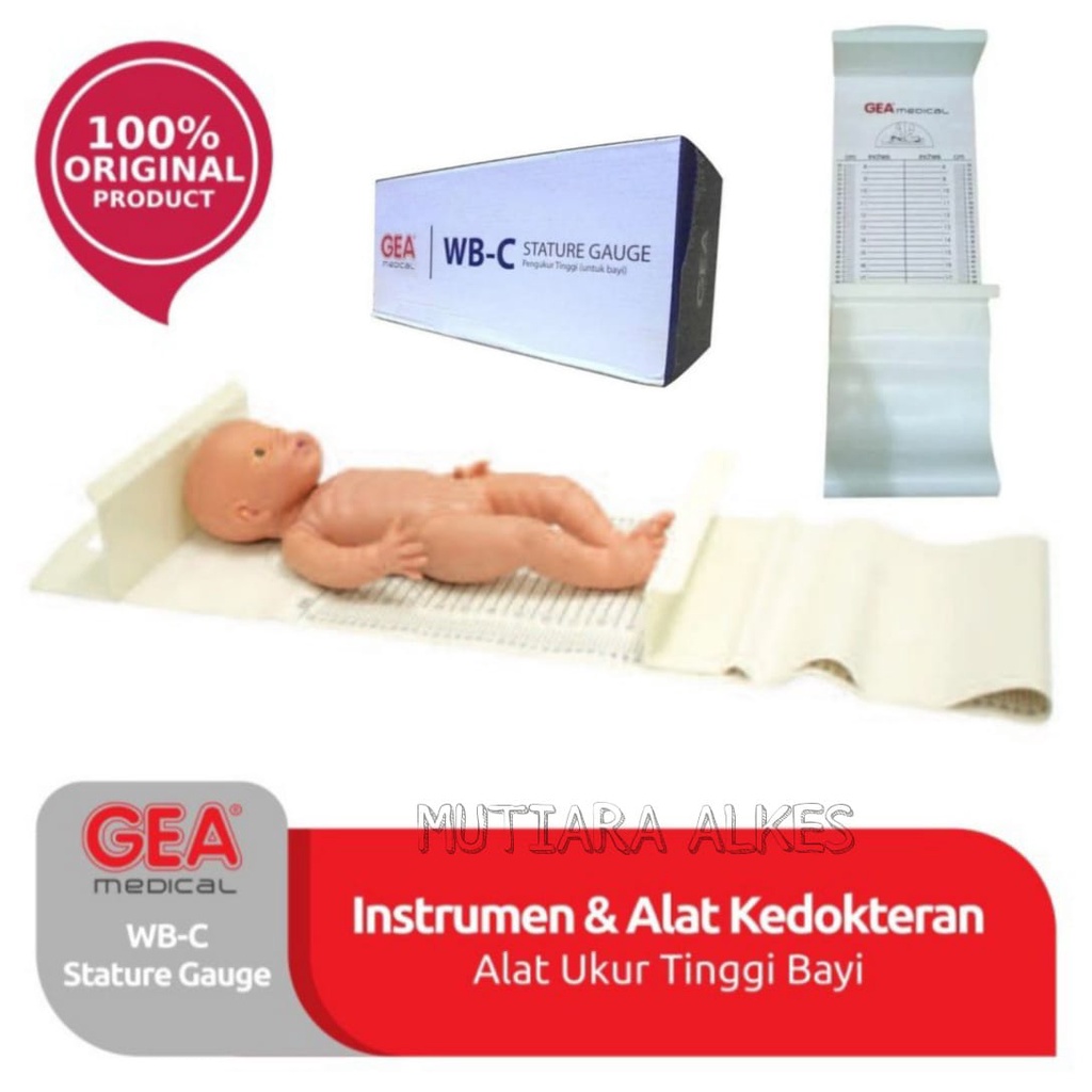 GEA STATURE GAUGE WB-C / ALAT PENGUKUR PANJANG BADAN BAYI WB C