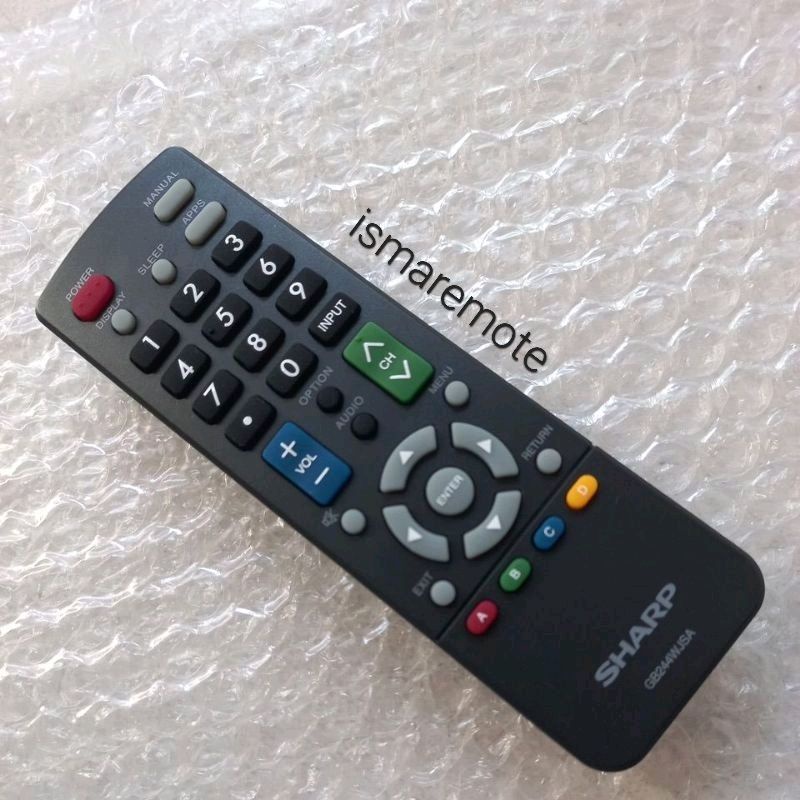 REMOTE REMOT TV SHARP AQUOS LCD LED GB244WJSA ORIGINAL