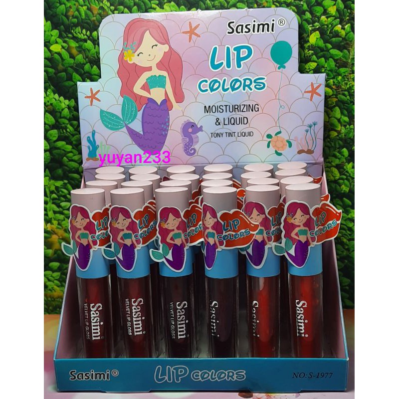 PROMO PER12PCS!!!LIP TINT SASIMI MERMAID S1977