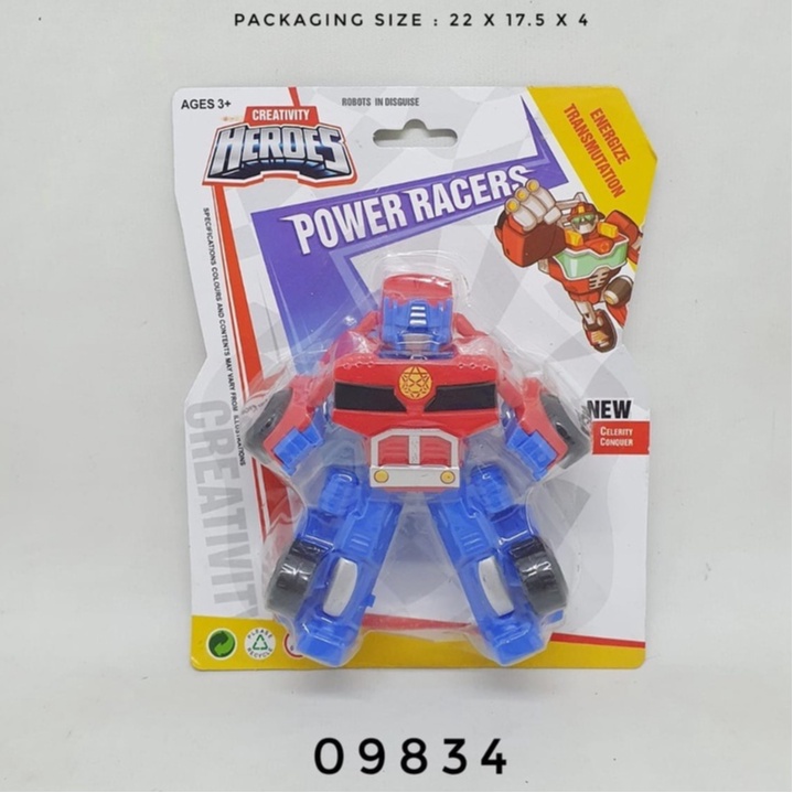 Mainan Anak Robot Robotan Mini Bisa Jadi Mobil