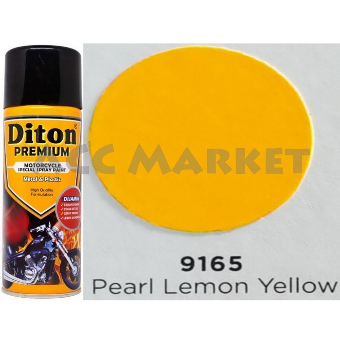 Pilox Diton Premium Pilok Pylox Kuning Pearl Lemon Yellow 9165