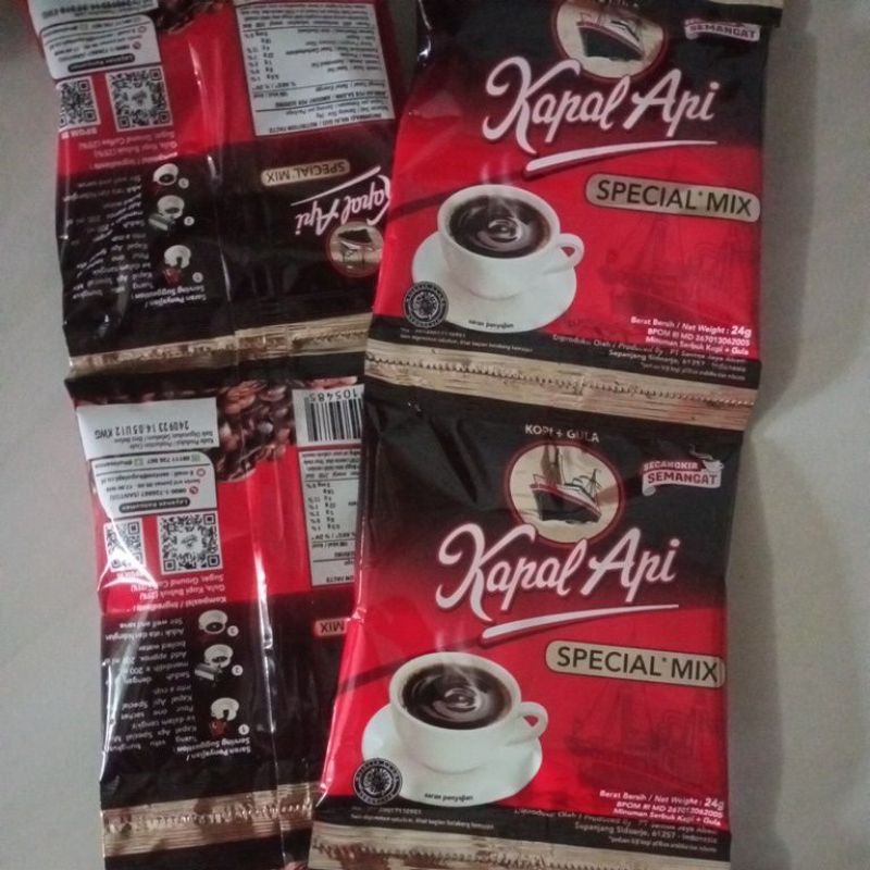 

kopi kapal api special mix kopi+gula 24 g