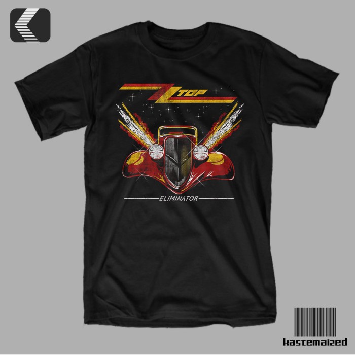 Kaos Band ZZ TOP - ELIMINATOR