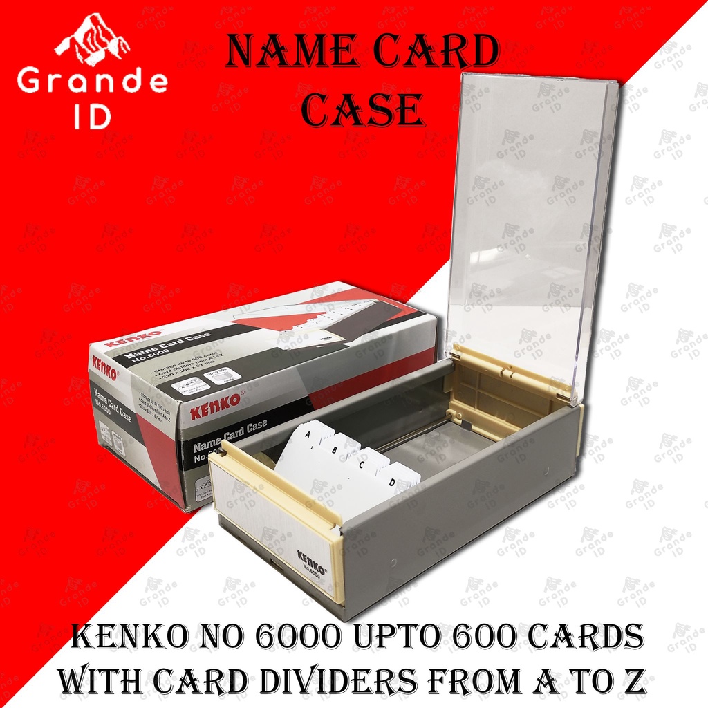 

KOTAK KARTU NAMA KENKO NO 6000 NAME CARD CASE BOX