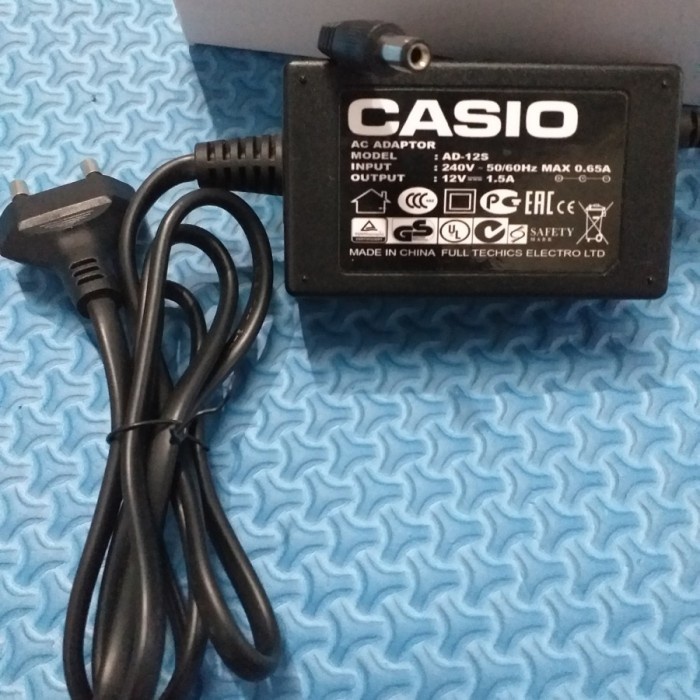 Adaptor CASIO AD12 Keyboard Casio CTK6000 CTK6250 CTK6200 CTK 6300 NW