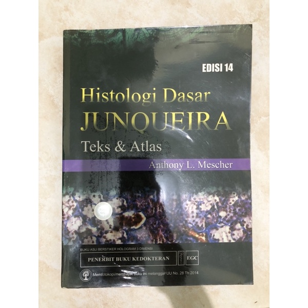 PRELOVED BUKU Histologi Dasar JUNQUEIRA Edisi 14 ORIGINAL