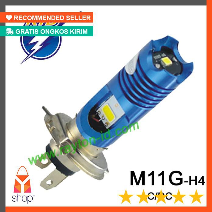 DISKON BESAR  Lampu Motor Led Vixion Byson R15 Cbr H4 M11G H4