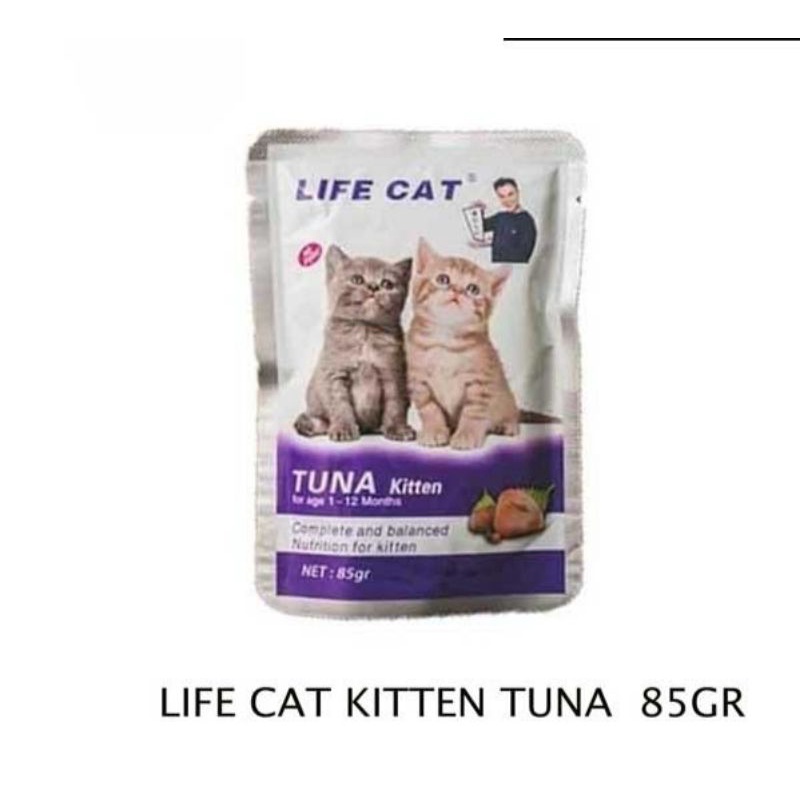 Life Cat Pouch Kitten Tuna 85 gr