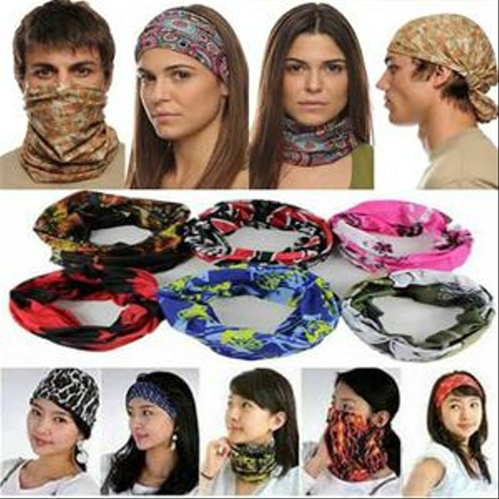 Buff Bandana Multifungsi / Bandana Multifungsi Elastis / Baff Bandana / Syal / Scarf - Random Motif